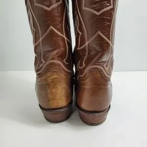Tony Lama | Shoes | Tony Lama Brown Leather Cowboy Boots